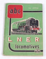 Lot 116 - Ian Allen ABC LNER locomotives booklet for...