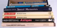 Lot 24 - 8 books relating to advertising, biscuit/sweet...