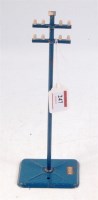 Lot 247 - Hornby 1929-31 telegraph pole - blue base and...