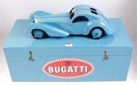 Lot 119 - A restored model in tinplate of a Bugatti...