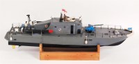 Lot 120 - Picassa P150 motor torpedo boat with 27 MHz...
