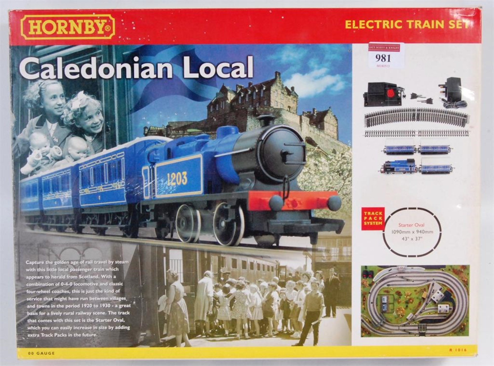 hornby caledonian train set