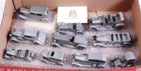 Lot 2597 - Ten assorted Danbury Mint Pewter Vintage cars,...