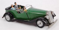 Lot 3105 - Tri-ang Minic, 17M post-war Vauxhall Tourer,...