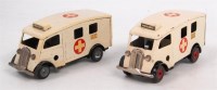Lot 3107 - Tri-ang Minic, 75M post-war ambulance, 2...