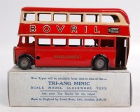 Lot 3108 - Tri-ang Minic, 60M RESTORED post-war red and...