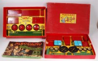 Lot 3122 - Meccano, 1950s No.6 outfit, re-strung on...