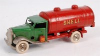 Lot 3132 - Tri-ang Minic, pre-war 15M petrol tank lorry,...