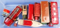 Lot 3145 - Collection of tin toys to include; Hornby...
