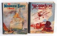 Lot 3157 - Two books, The Modern Boys Annual 1933 and...
