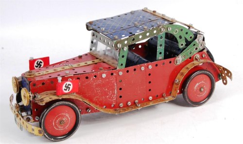 Lot 3163 - Meccano, scratch-built German Third Reich...