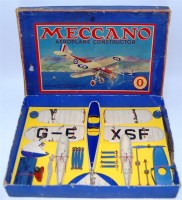 Lot 3171 - Meccano, aeroplane constructor outfit No.0,...