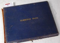 Lot 21 - Visitors Book from Flemings Hall, Suffolk,...
