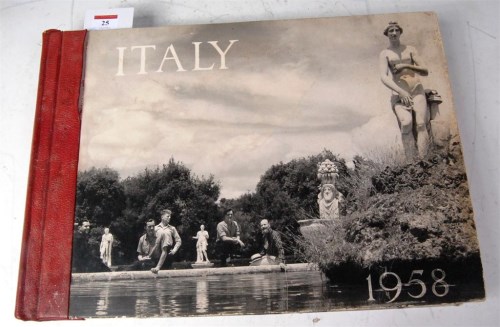 Lot 25 - Angus MCBEAN, Italy 1958, same size format and...