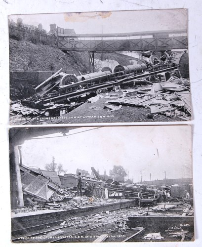 Lot 31 - Railway interest - various train disasters,...