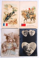 Lot 106 - World War One interest - assorted cards to...