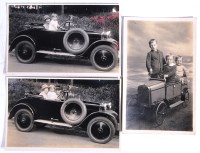 Lot 107 - Motoring interest - assorted real photographs...