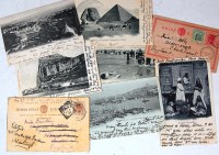 Lot 122 - Continental interest - assorted early cards to...