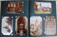 Lot 94 - Old English Churches by H M Madeley - in the...