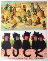 Lot 62 - Louis Wain - Valentine Series Mailing Novelty '...