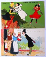 Lot 66 - Tom Browne humorous and comic cards - by...