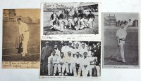 Lot 98 - Cricket interest - the Essex team 1905 printed...
