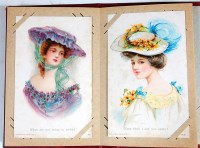 Lot 144 - Glamour interest - three albums principally of...