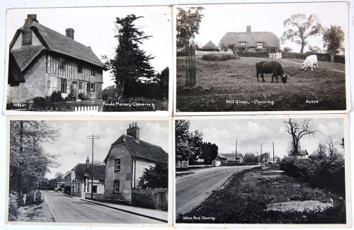 Lot 443 - Clavering, Essex - assorted real photographs...