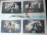 Lot 527 - Continental greetings cards - in a Japan...