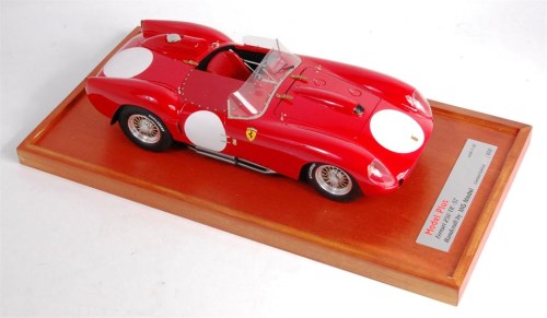 Lot 2546 - MG Model Plus, Ferrari 250 TR-57 in red with...
