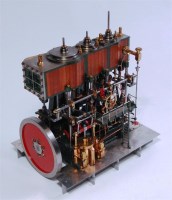 Lot 126 - Triple expansion marine engine in the style of...