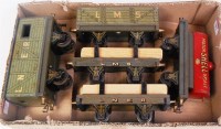 Lot 291 - 5 Bowman wagons, 1927-35, LNER brake van &...
