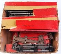 Lot 293 - Hornby clockwork track B1 straights, 2 boxes 6...