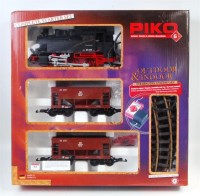 Lot 362 - PIKO 'G-Scale' starter set including 0-6-0...