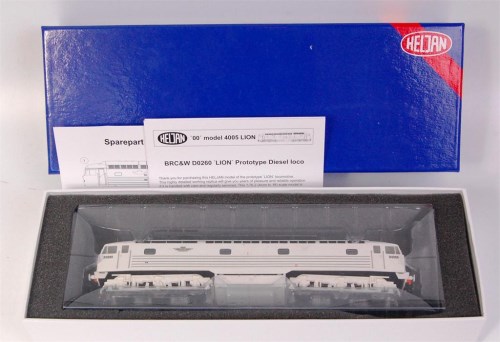 Lot 787 - A Heljan BR C&W D0260 'Lion' prototype diesel...