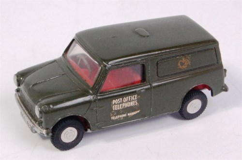 Lot 2523 - Tri-ang, Spot-On, 210/2 Mini van 'POST OFFICE...
