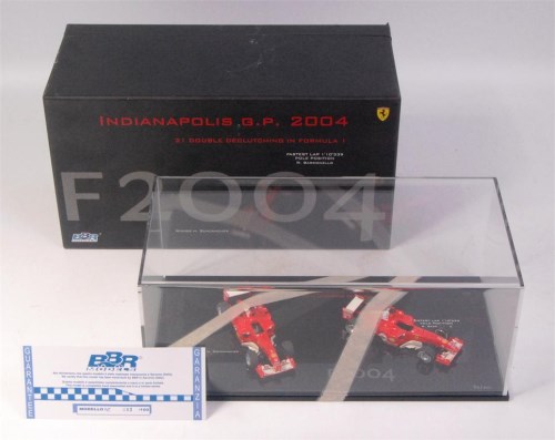 Lot 2561 - BBR Models, Ferrari F1 Indianapolis Grand Prix...