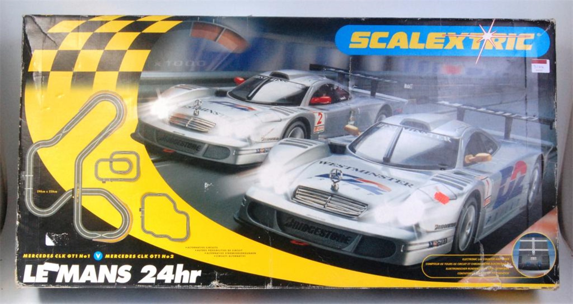 Scalextric le hot sale mans 24hr