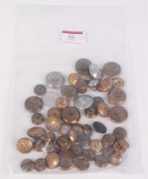 Lot 22 - Approx 50 uniform buttons, LMS, LNER, BR noted,...