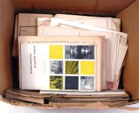 Lot 94 - 2 boxes of mixed paperwork including wagon...