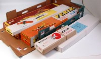 Lot 67 - 5 balsa wood aircraft kits, Model Hob Baron,...