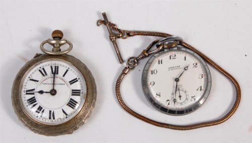 Lot 56 - 2 Railway watches one with rear marked BR(E)...