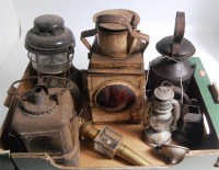 Lot 18 - Collection of 7 various lamps to include...
