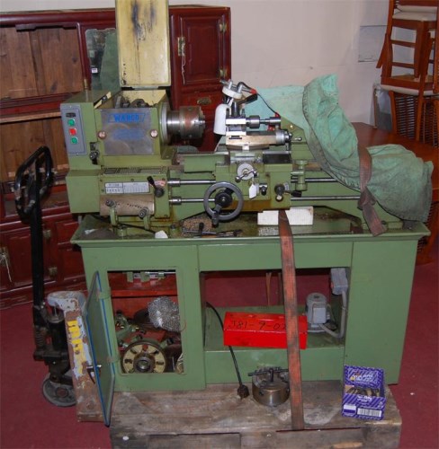Lot 99 - Warco, Model 1125B 5 inch/6 inch lathe with 3...