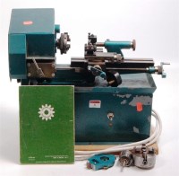 Lot 3 - Cowells, Norwich, 90 Lathe with hand book...