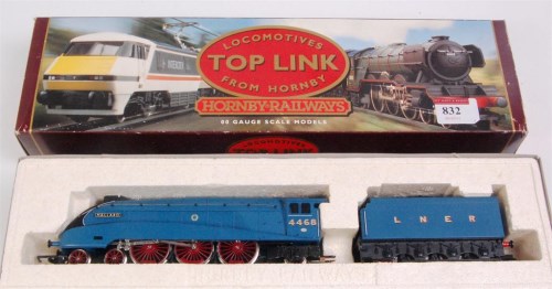 Lot 832 - A Hornby R304 Mallard A4 4-6-2 in LNER Garter...