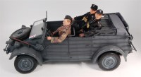 Lot 3148 - Dragon, 1:6 scale Kubelwagon type 82 with 3...