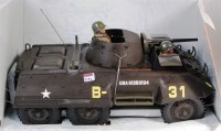 Lot 3154 - Hasbro, GI Joe?, M8 armoured car with driver...