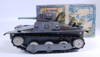 Lot 3159 - Mettoy, No.6134 climbing tank, clockwork (has...