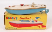 Lot 3186 - Sutcliffe, Noddy's speedboat, surface rust and...